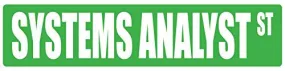 Systems Analyst 6"X 24" Occupational Street Sign