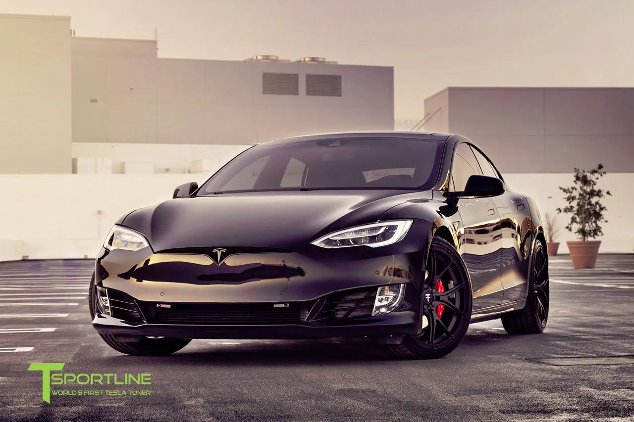 T-Sportline Tesla Model S Front Bumper Facelift Conversion Kit