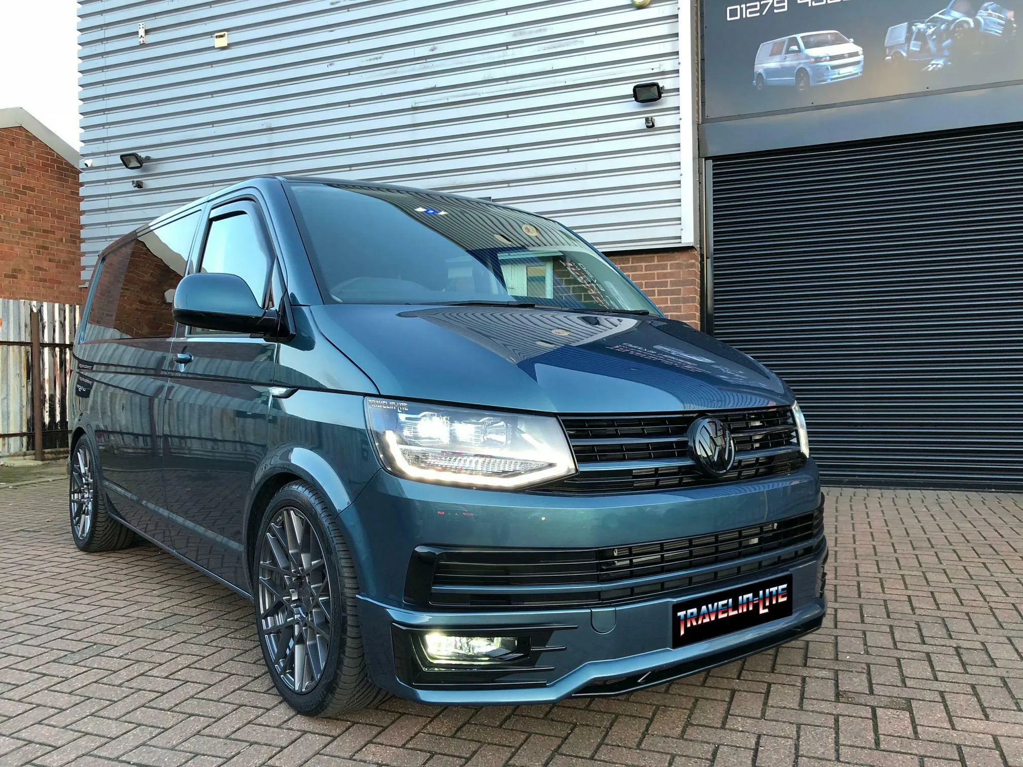 T6 Sportline Lower Spoiler & LED Fog Light Kit
