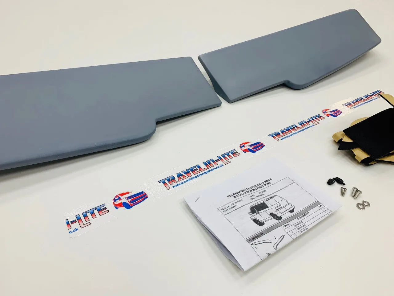 T6 Sportline Lower Spoiler & Twin Rear Spoiler