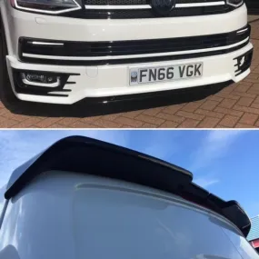 T6 Sportline Lower Spoiler & Twin Rear Spoiler