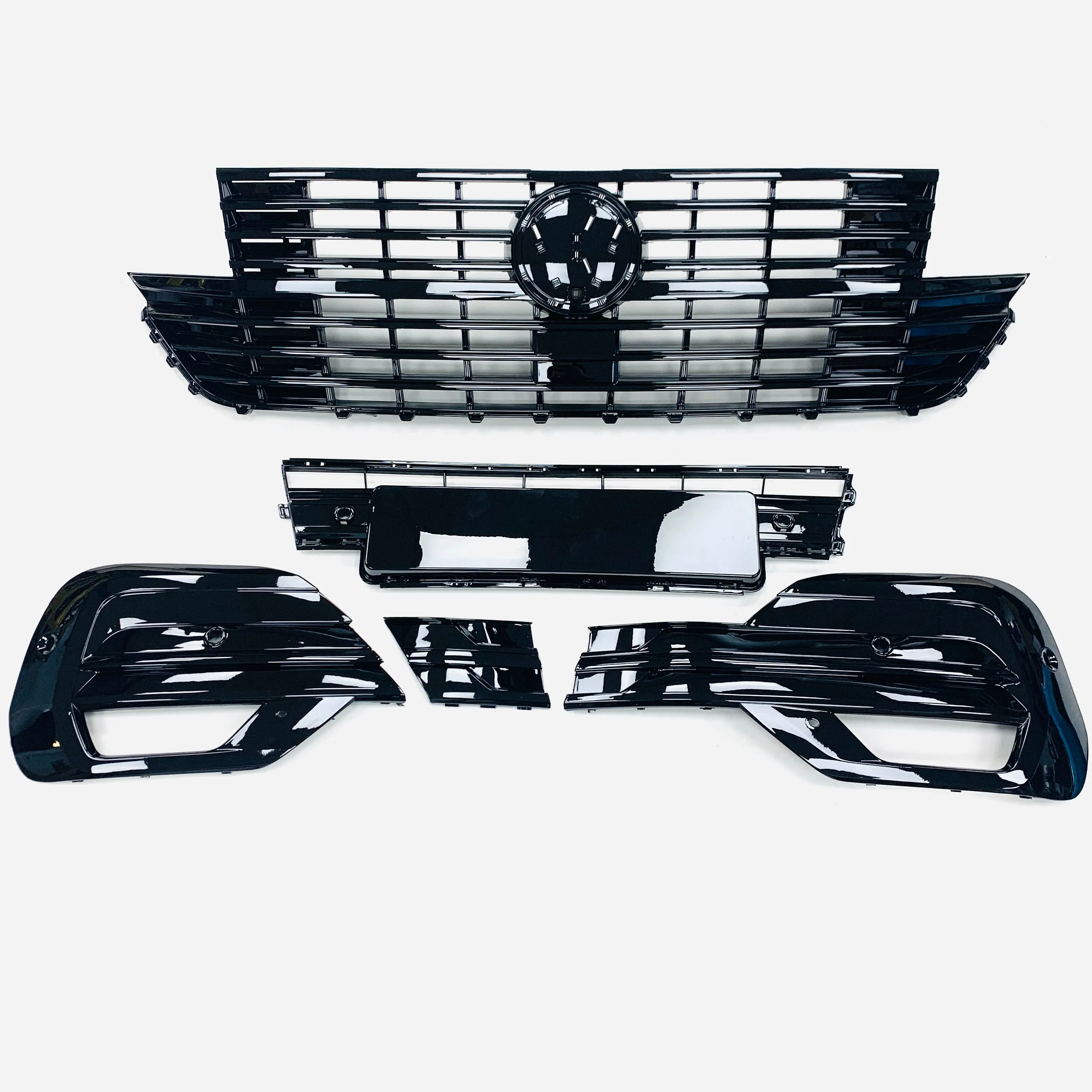 T6.1 Upper and lower Grilles Gloss Black ABS