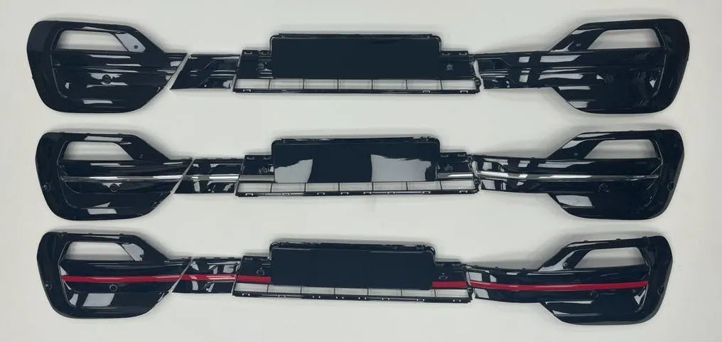 T6.1 Upper and lower Grilles Gloss Black ABS