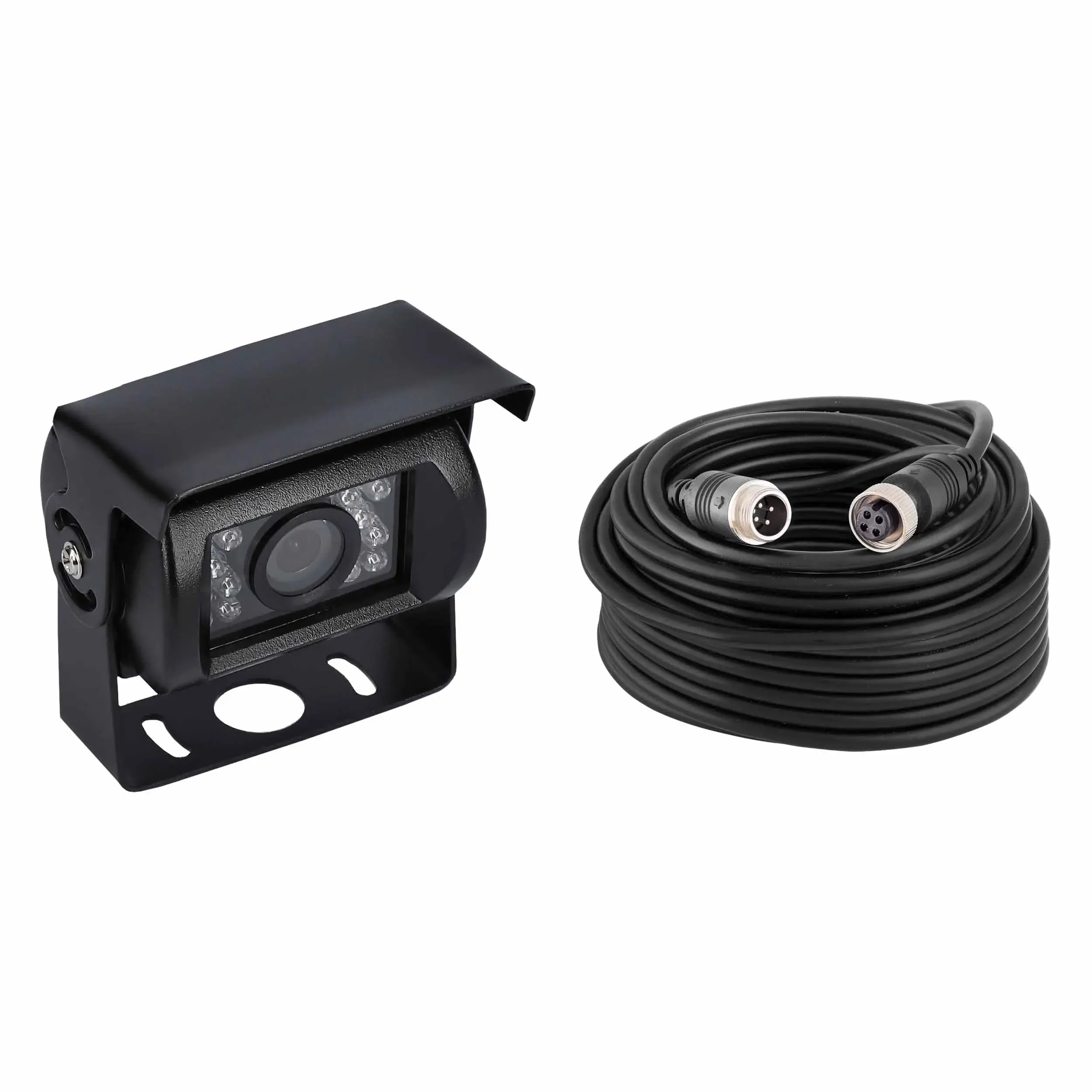 The Install Bay CC011 Commercial Black Camera 160° Viewing Angle with IR Lights