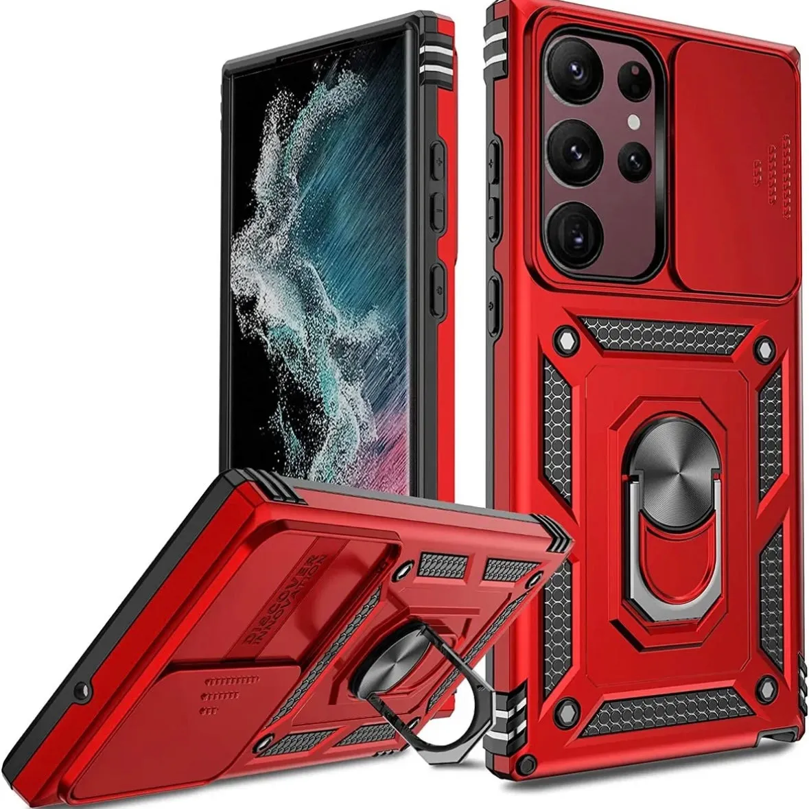 Tough Armour Tactical Grade Protection Rear Case for Samsung