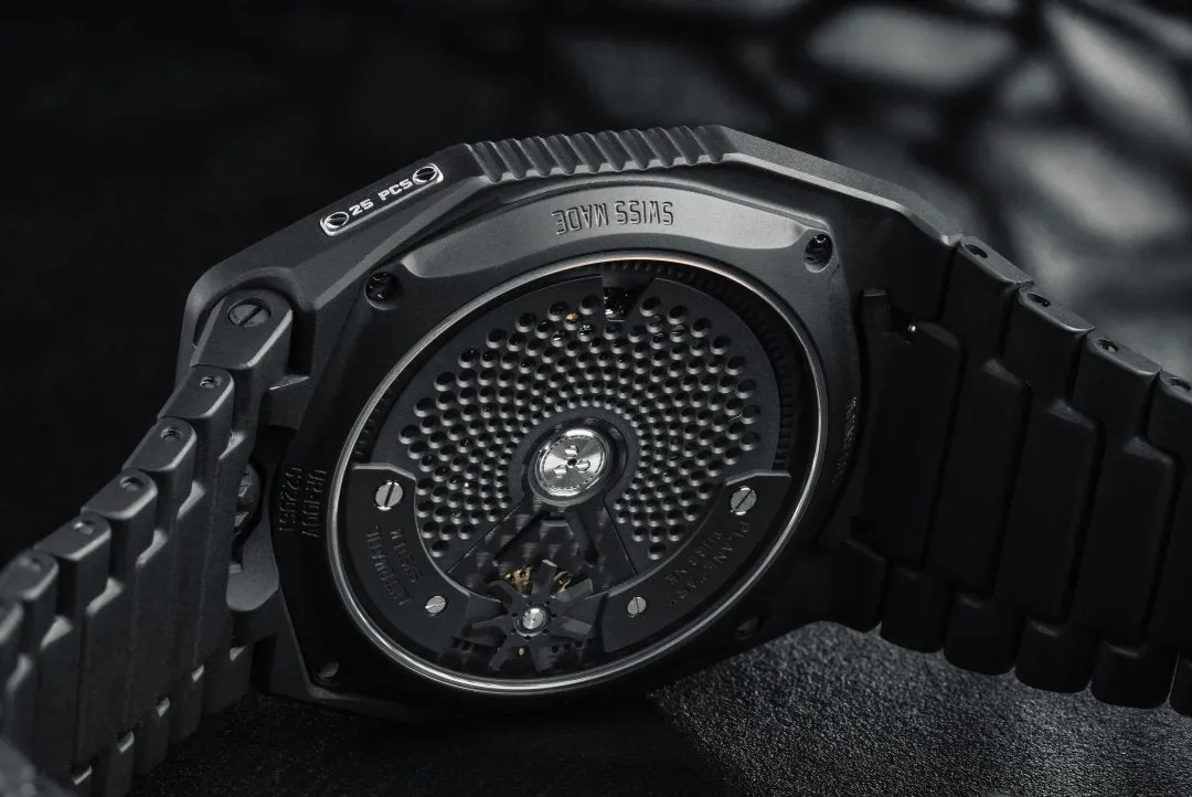Urwerk UR-100V Full Black Titanium Jacket Watch