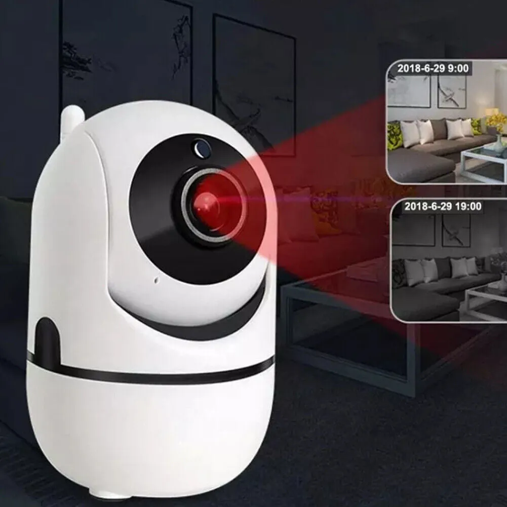 US 1-2 Pc 1080p Security Camera WiFi IP Indoor Baby HD 360°Two-way Audio Motion