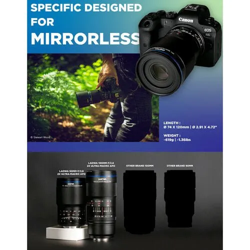 Venus Optics Laowa 90mm f/2.8 2X Ultra-Macro APO Lens for Nikon Z