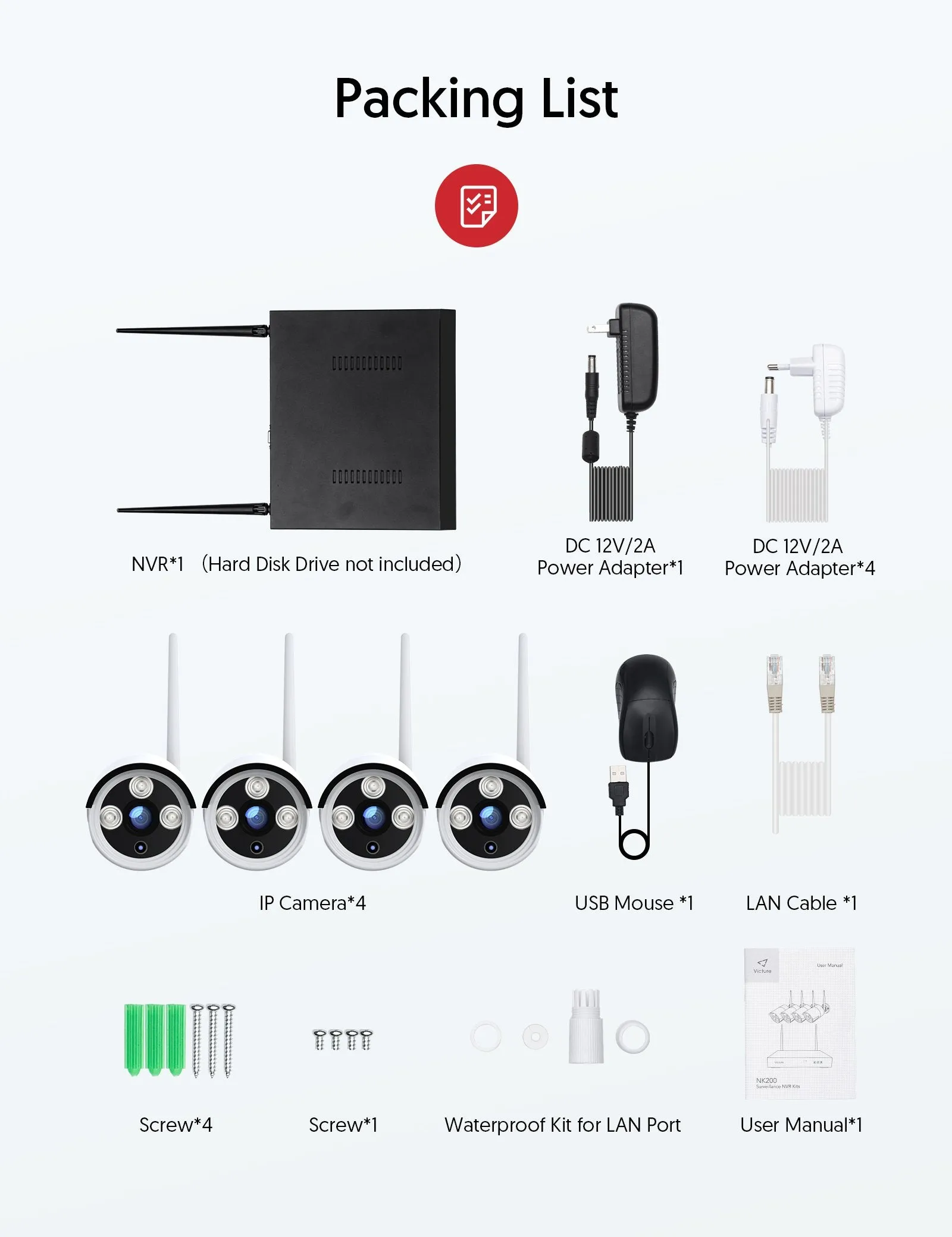 Victure NK200 Security Camera