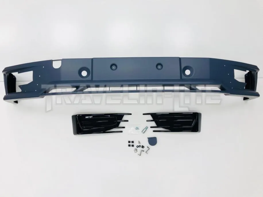 VW T6 Sportline Lower Spoiler With Gloss Black Splitter & Tailgate Spoiler