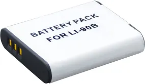 Xit LI90B Replacement Battery for Olympus LI90B (White)