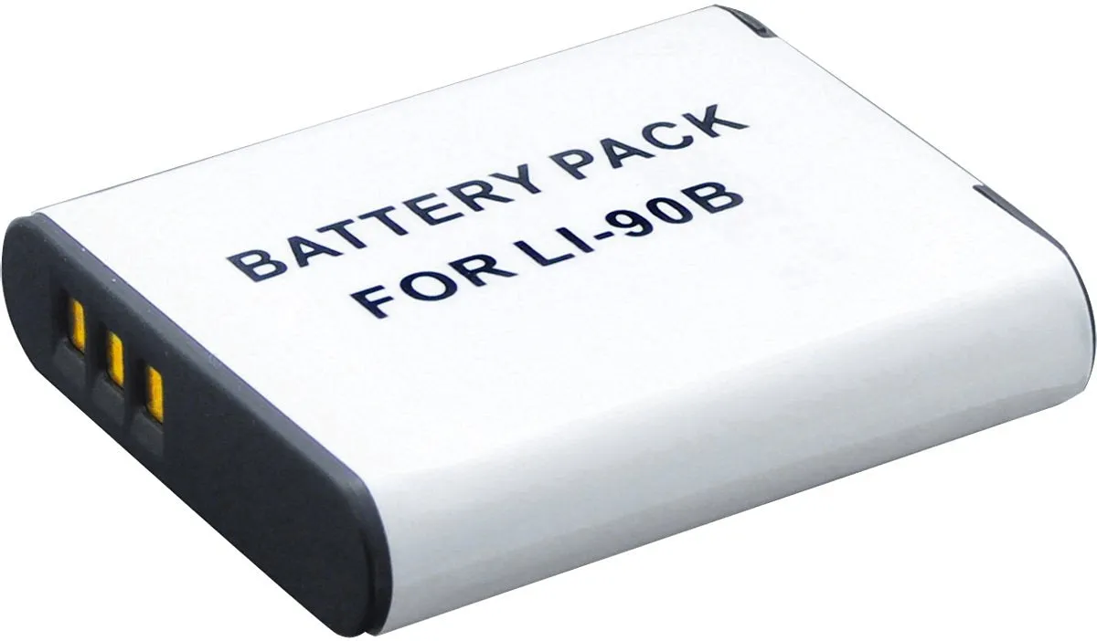 Xit LI90B Replacement Battery for Olympus LI90B (White)