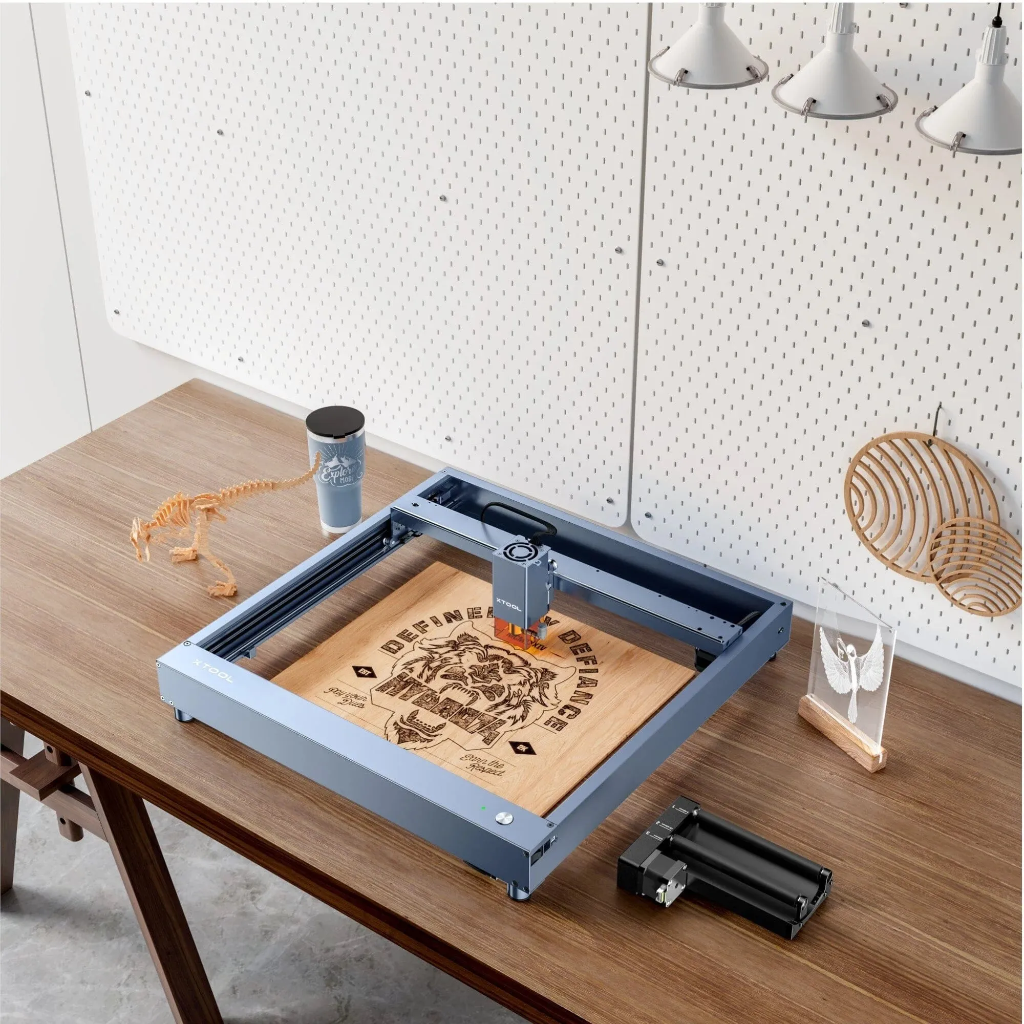 xTool D1 Pro 20W Diode Desktop Laser Engraver and Cutter   Enclosure
