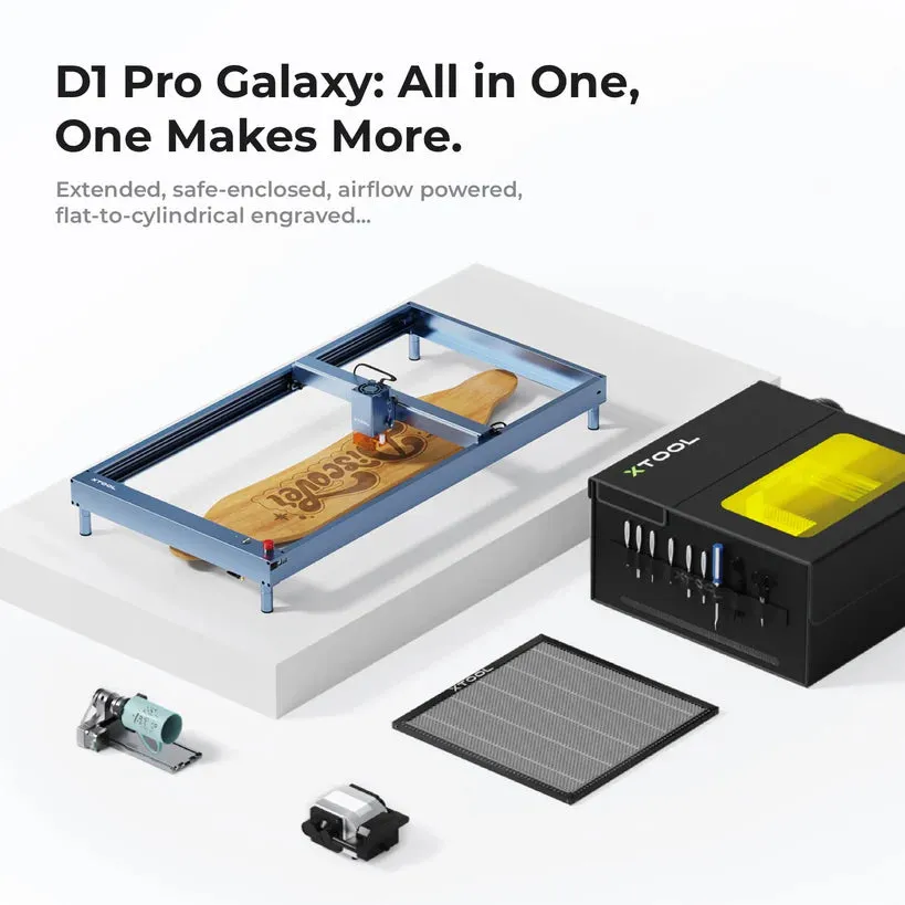 xTool D1 Pro 20W Diode Desktop Laser Engraver and Cutter   Enclosure